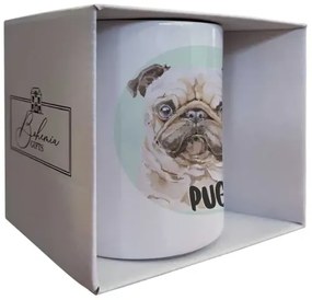 Bohemia Gifts Cană ceramică - Pug, 350 ml