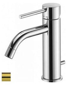 Paffoni - Baterie pentru lavoar + ventil de scurgere LIGHT, aurie