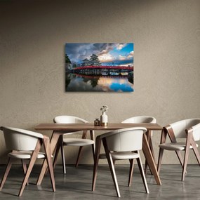 Tablou pe sticlă - Japonia (70x50 cm)