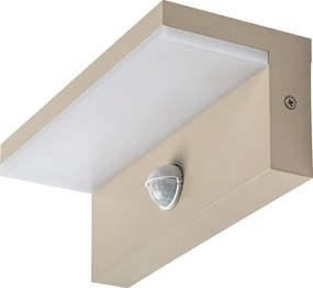 Rabalux 77220 - Lampă de perete LED pentru exterior cu senzor ZARAGOZA 9W/230V IP54 bej