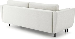 Canapea lemn masiv extensibilă Velma, 231 × 99 × 89 cm