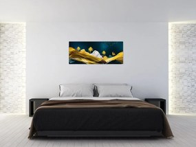 Tablou - Peisaj, cerb (120x50 cm)