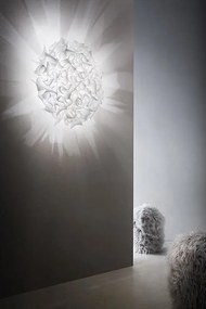 Aplica perete sau tavan design unicat realizat manual Veli Large Opal, 78cm