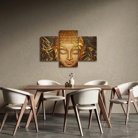 Tablou - Buddha de aur (90x60 cm)