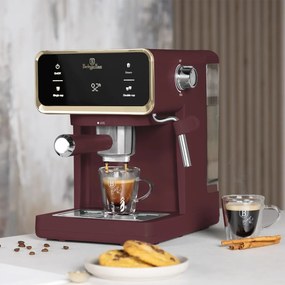Espressor digital 3 in 1 Leonardo Berlinger Haus BH 9848, visiniu mat