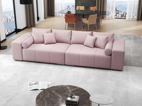 Canapea extensibilă dumonde cu ladă de depozitare si sezut confortabil din spuma high-density, Marbela Enjoy Flamingo XXL 295x100 cm