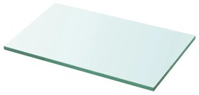 vidaXL Raft din sticlă transparentă, 30 x 15 cm