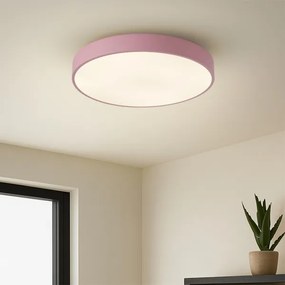 Brilagi - Plafonieră LED dimabilă POOL LED/48W/230V 3000-6000K 40 cm roz+telecomandă
