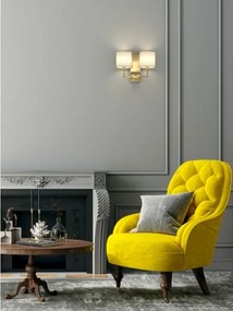 Open Design OR81503 - Aplica de perete CASA 2xE14/12W/230V alamă/crem