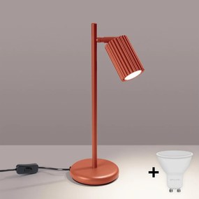 BRILAGI - Lampă de masă LED CRESTO 1xGU10/10W/230V portocalie