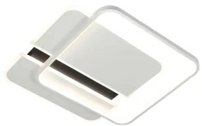 Plafonieră LED dimabilă LED/95W/230V 3000-6500K alb/negru + telecomandă