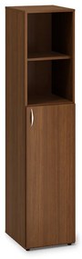 Dulap înalt îngust ProOffice 40 x 47 x 178 cm, dreapta, nuc