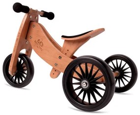 Tricicleta de echilibru fara pedale Tiny Tot Plus Bamboo, +18 luni - Kinderfeets