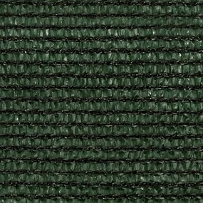 Panza parasolar, verde inchis, 3,6x3,6x3,6 m, HDPE, 160 g m   Morkegronn, 3.6 x 3.6 x 3.6 m