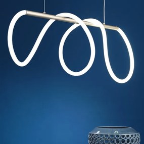 Lustră LED pe cablu ONLI AMANDA LED/40W/230V 4500K crom mat