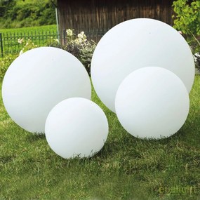 Lampa decorativa de exterior diam.60cm Globo alb 37273 HT