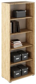 Raft deschis,stejar artizan/alb, RIOMA TYP 03