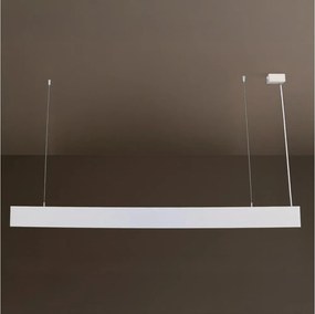 Lustră LED suspendată pe cablu LED/55W/230V 3000/4000/6500K 120 cm albă
