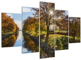 Tablou cu canal de apă (150x105 cm)
