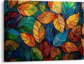 Tablou - Mozaic din frunze (70x50 cm)