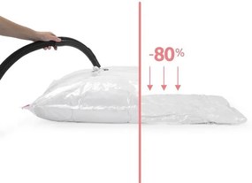 Saci de depozitare in vid 70 l + 120 l, transparenti