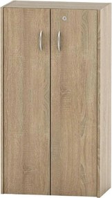 Dulap TEMPO ASISTENT NEW 034, stejar sonoma, DTD laminat, cu 2 usi, 57