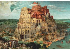 Artă Babel Tower Puzzle Compact de 1500 piese Clementoni
