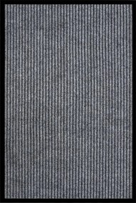 vidaXL Covoraș de ușă, gri cu dungi, 80x120 cm