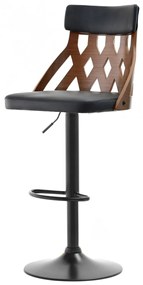 Scaun Henriette (nuc închis + negru). Promo -23%. 1110614