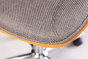 Scaun de birou pivotant Manhattan gri