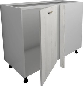 Corp Baza Colt Lecce, Pin Alb/Alb, 98 x 50 x 80 cm