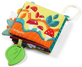 Carte senzorială Baby Ono Forest Trip , 12 x12 x 2 cm