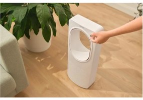 Ventilator de podea fără palete Sencor 50W/230V alb