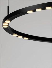 Lustra suspendata LED design circular LUNETTE 80cm NVL-9030926