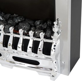 Semineu electric 1000-2000 W Argintiu