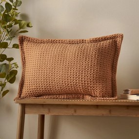 Pernă decorativă din bumbac 30x50 cm Jaipur Chunky Waffle – Pineapple Elephant