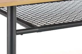 Set masa Jackson L160 cm + 4 scaune K401 ratan natural/negru