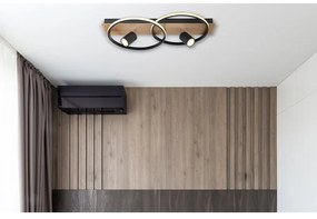 Plafoniera LED design indistrial Danny 62x32cm