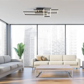 JUST LIGHT. 14051-79 - Plafonieră LED AKUSTIKA LED/20,5W/230V stejar/negru