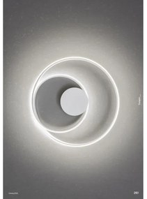 Redo 01-4354 - Aplica de perete LED reglabilă TORSION LED/30W/230V, alb