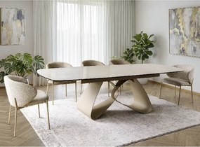 Scaun de masa KIOTO, casmir/bej deschis