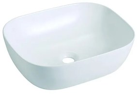 Bathco OLEA 4072 - Lavoar pentru blat 49 x 40 cm, porțelan, alb
