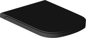Capac vas wc Hatria Next softclose negru mat