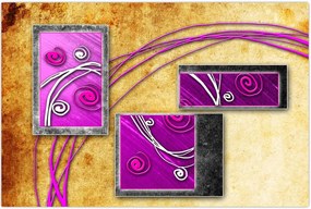 Tablou abstracție (90x60 cm)