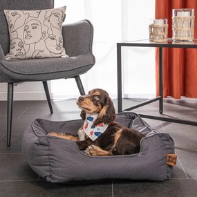 Pat pentru animale de companie albastru pentru câini 50x55 cm – Love Story