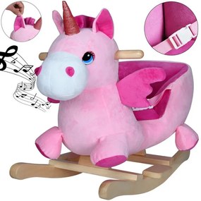 Deuba Unicorn balansoar pentru copii - roz