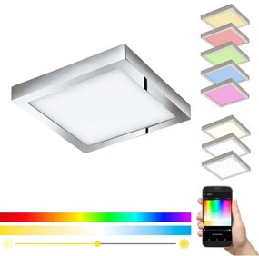 Eglo 98561 - Plafonieră LED RGBW dimabilă FUEVA-C LED/21W/230V BT IP44