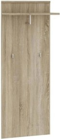 Cuier MARIO NEW TYP D-6, stejar sonoma, PAL melaminat, 60x29x157 cm