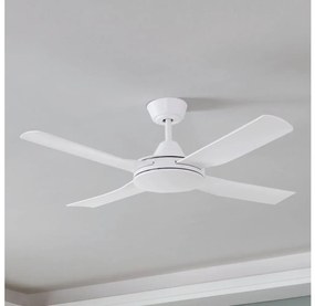 Ventilator de tavan Eglo 35088 BONDI 52W/230V alb + telecomandă