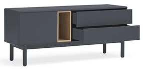 Masă TV gri închis 140x56 cm Corvo - Teulat